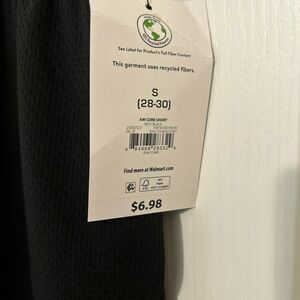 Black Athletic Shorts waist 28/30